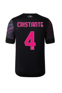 AS Roma Bryan Cristante #4 Fotballdrakt Tredje Klær 2022-23 Korte ermer